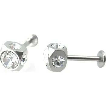 Piercing Piercing - pět čirých zirkonů