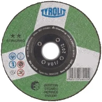 Příslušenství k brusce Flex 180 x 6,0 x 22 mm - kámen Tyrolit