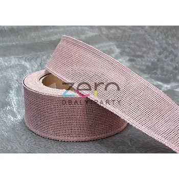 Stuha Stuha jutová 4 cm x 10 m - vřesová fialová