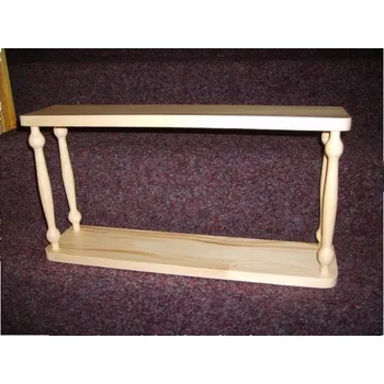 Drátěná police Soustružená polička