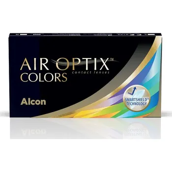 Kontaktní čočky Alcon Air Optix Colors nedioptrické (2 čočky) Průměr - DIA: 14,2, Zakřivení - B.C.: 8,6, Barevná varianta: Blue