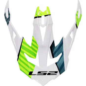 Příslušenství k helmě na motorku LS2 MX700 PEAK ASTRO COBALT H-V YELLOW