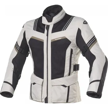 Moto bunda CLOVER bunda VENTOURING-3 WP AIRBAG black/sand - 3XL