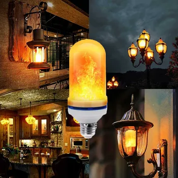 Žárovka Deminas | Působivá LED žárovka s efektem plamene