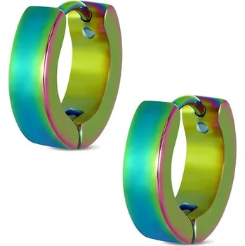 Náušnice Barevné ocelové náušnice