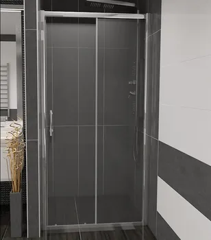 Sprchové dveře WellMall Nicol 130 čiré sprchové dveře do niky