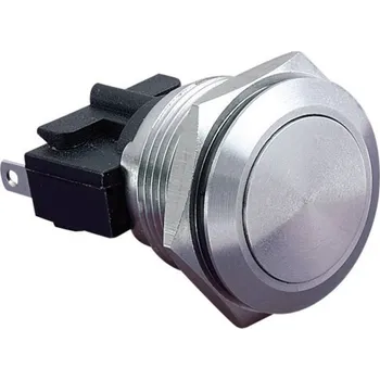 spínač Bulgin MP0031, MP0031 tlačítko antivandal, 19.2 mm, 250 V/AC, 5 A, 1 ks