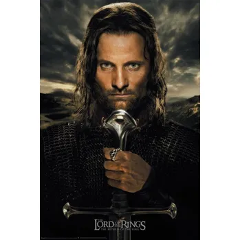 Plakát Plakát, Obraz - Pán Prstenů - Aragon