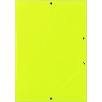 Donau Donau, desky A4 s chlopněmi a gumou kartonové Varianta: 11G - žlutá