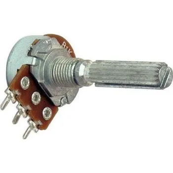 Potenciometr 1M0/N ALPHA, hřídel 6x30mm, potenciometr otočný