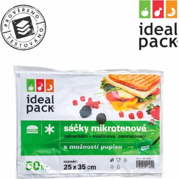 Obalový materiál MI sáček POPISOVACÍ ideal pack® 25x35cm (50ks)