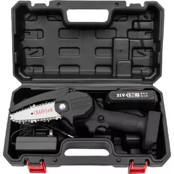 Motorová pila AKU řetězová pila HILDA 21V - 2x baterie