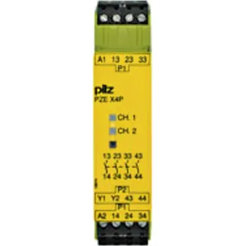 Relé PILZ PZE X4P 24VDC 4n/o rozšíření kontaktů, 24 V/DC, 4 spínací kontakty, (š x v x h) 22.5 x 94 x 121 mm, 777585, 1 ks