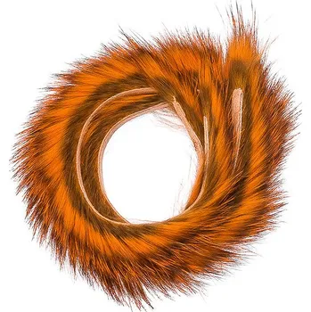 Hends Zonker Strips Rabbit Chinchila Orange 6mm