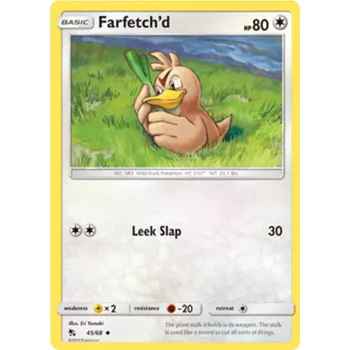 Sběratelská karetní hra Farfetchd 045/068 - Hidden Fates Typ karty: Non-Holo