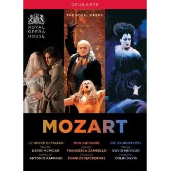 Zahraniční hudba 5DVD Wolfgang Amadeus Mozart: 3 Opern 2014