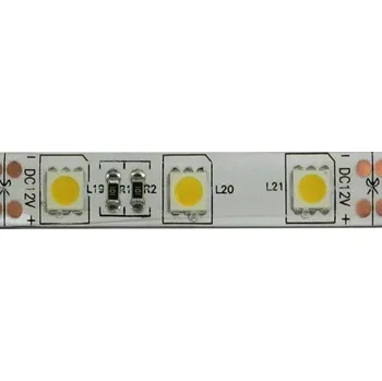 LED páska LED pásek 10mm bílý, 60xLED5050/m, IP65, modul 5cm
