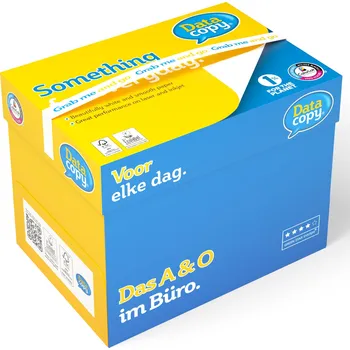 Kancelářský papír Data Copy A4, 80 g - papír xerografický, Quick box 2500 listů