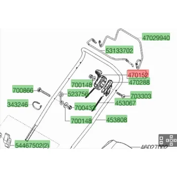 AL-KO Lanko plynu 470152 originální díl