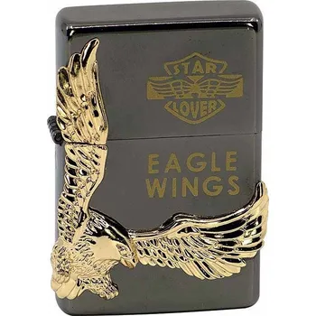 Benzínový zapalovač Remo Eagle Wings 07850