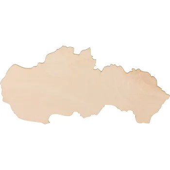 Dřevěná hračka Slepá mapa Slovenska