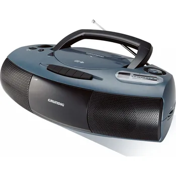 Radiomagnetofon Recenze Grundig RRCD 1400 šedý/černý