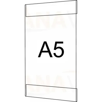 Plastová kapsa A5 na výšku typ C Plastová kapsa A5 na výšku typ C - 1 ks