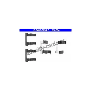 Přislušenství brzdového systému Sada příslušenství, obložení kotoučové brzdy ATE 13.0460-0294 (AT 610294)