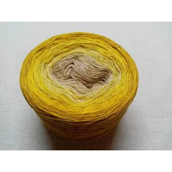 Příze Velbloudi v poušti 2-nitka 1200m s lurexem (Duhové klubko s lurexem Velbloudi v poušti)