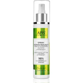 Stylingový přípravek Apis Natural Cosmetics Natural Solution 3% Baicapil posilující sprej proti vypadávání vlasů 150 ml
