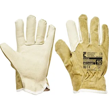 Pracovní rukavice CERVA Heron rukavice celokožené