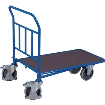 Plošinový vozík Zasouvací vozík VARIOfit, protiskluzný povrch, 1030 x 700 mm, nosnost 500 kg