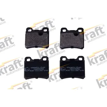 Brzdová destička Sada brzdových destiček, kotoučová brzda KRAFT 6011540