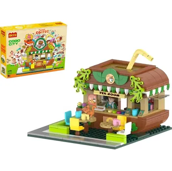 ostatní stavebnice COGO City stavebnice Bistro čajovna kompatibilní 331 dílů