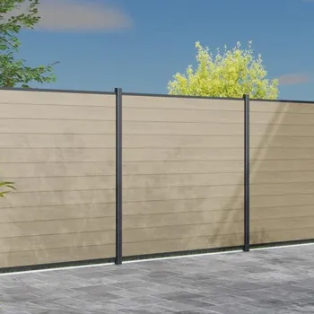 Plot Set panelů HoriZen Prime 1780 x 1830 mm, písková, 12 desek