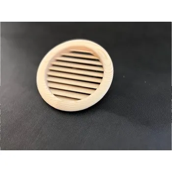 Větrací mřížka elegantní kruhová ventilační mřížka ze smrku - FK-ELEKRUHVENTMRIZ-SMRK
