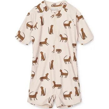 Kojenecký overall LIEWOOD Plavecký overal Max - Leopard/Sandy Velikost: 5y