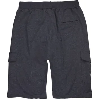 LAVECCHIA teplákové bermudy pánské LV-2011 nadměrná velikost cargo kapsy 3XL tmavě šedá