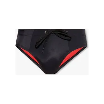 Pánské plavky Pánské slipové plavky A09677-0JMAK-900 černé - Diesel L