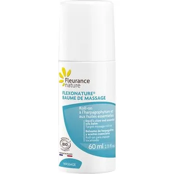 Masážní přípravek FLEURANCE NATURE Flexonature® Masážní balzám s éterickými oleji a ďáblovým drápem Roll-on 60ml
