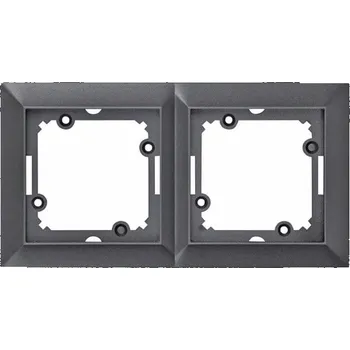 Stavebniny Timex Rámeček OPUS premium dvojnásobný grafit