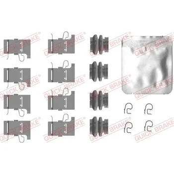 Přislušenství brzdového systému Sada příslušenství, obložení kotoučové brzdy OJD Quick Brake 109-0084