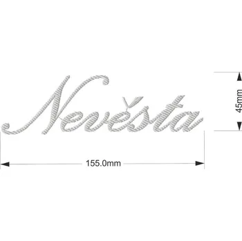 Kravata HEDVA ČESKÝ BROKÁT Výšivka NEVĚSTA