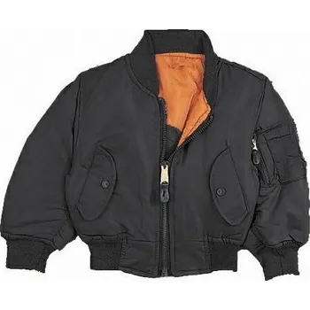 Pánský bomber Bunda dětská MA1 FLIGHT ČERNÁ M - Není skladem