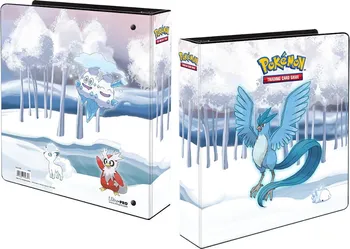 Příslušenství ke karetním hrám Ultra PRO Pokémon Frosted Forest kroužkové album na karty