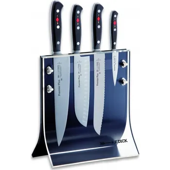 Kuchyňský nůž Magnetický stojan Dick na nože s kovanými noži ze série Premier Plus Černý magnetický stojan