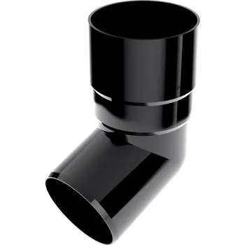 okap Koleno Bryza 90 mm černé