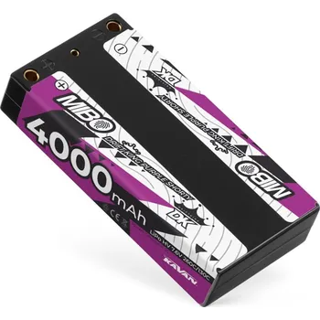 RC model letadla MIBO Drift King Purple Shorty 4000mAh 7.6V 2S 130C/260C HV LiPo (4mm, 147g)