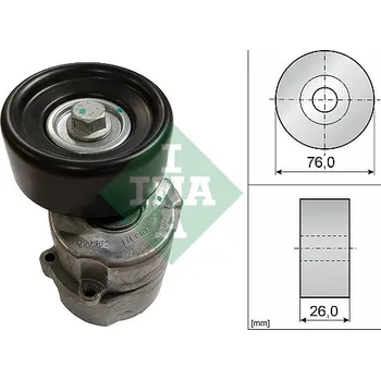 Napínák, žebrovaný klínový řemen INA 534 0135 30