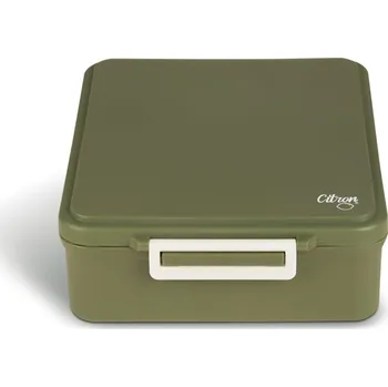 dětská jídelní sada CITRON velký obědový box Green